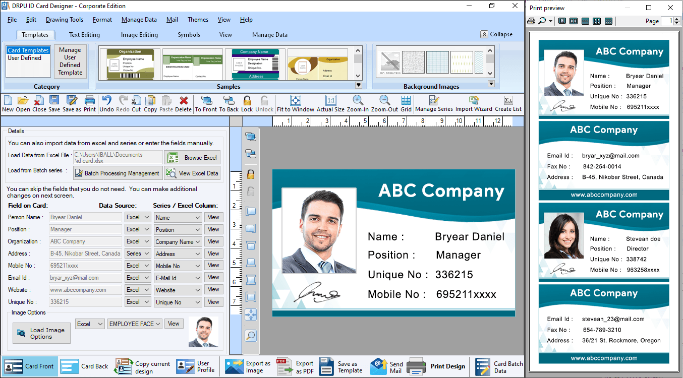 ID Cards Maker Corporate Edition